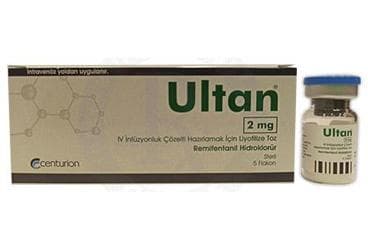 ULTAN 2 MG IV INFUZYONLUK COZELTI HAZIRLAMAK ICIN LIYOFILIZE TOZ İlaç Görseli