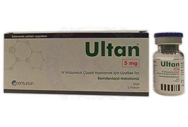 ULTAN 5 MG IV INFUZYONLUK COZELTI HAZIRLAMAK ICIN LIYOFILIZE TOZ İlaç Görseli