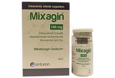 MIXAGIN 100 MG INFUZYONLUK COZELTI HAZIRLAMADA KULLANILACAK KONSANTRE ICIN TOZ (1 FLAKON) İlaç Görseli