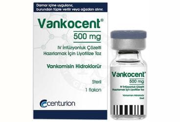 VANKOCENT 500 MG IV INFUZYONLUK COZELTI HAZIRLAMAK ICIN LIYOFILIZE TOZ İlaç Görseli