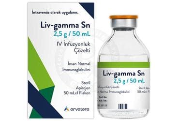 LIV-GAMMA SN 2,5 G/50 ML IV INFUZYONLUK COZELTI İlaç Görseli