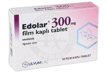 EDOLAR 300 MG FİLM KAPLI TABLET İlaç Görseli