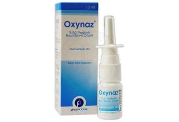OXYNAZ %0,01 PEDIATRIK BURUN SPREYI, COZELTI İlaç Görseli