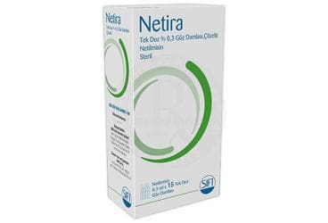 NETIRA TEK DOZ %0,3 GOZ DAMLASI, COZELTI (0,3 ML x 15 ADET) İlaç Görseli