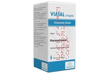 VIATAL 10 MG/ML INFUZYONLUK COZELTI (12 ADET) İlaç Görseli