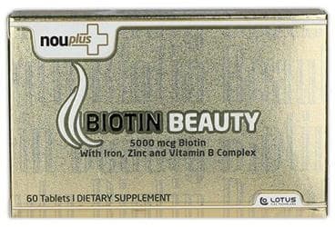 NOUPLUS BIOTIN BEAUTY 60 tablet İlaç Görseli