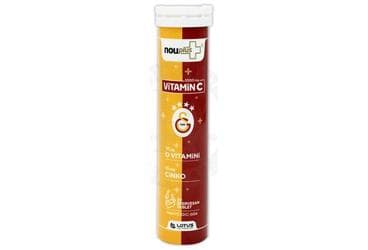 NOUPLUS GS VITAMIN C TAKVIYE EDICI GIDA 20 tablet İlaç Görseli