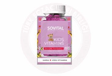SOVITAL KIDS VITAMINS TAKVIYE EDICI GIDA 60 kapsül İlaç Görseli