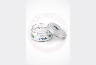 T-BRUSH NANE AROMALI EFERVESAN DIS MACUNU TABLETI - FLORURSUZ 90 tablet İlaç Görseli