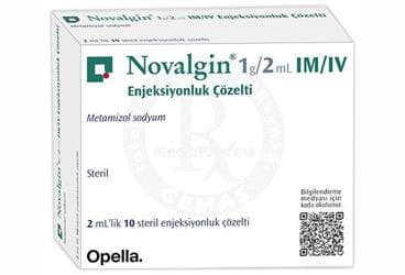 NOVALGIN 2 ML 10 AMPUL İlaç Görseli