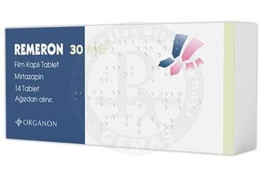 REMERON 30 MG 14 FILM TABLET İlaç Görseli