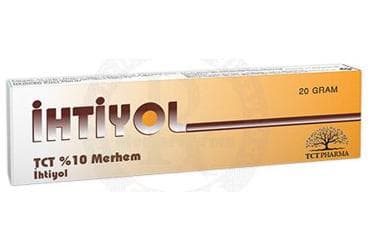 IHTIYOL TCT %10 MERHEM (20 G) İlaç Görseli