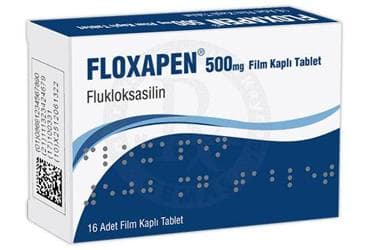 FLOXAPEN 500 MG FILM KAPLI TABLET (16 TABLET) İlaç Görseli