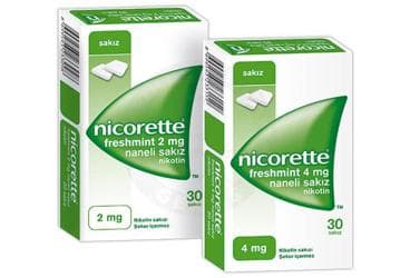 NICORETTE FRESHMINT 2 MG 30 NANELI SAKIZ İlaç Görseli