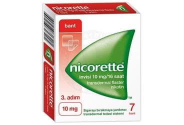 NICORETTE INVISI 10 MG/16 SAAT TRANSDERMAL FLASTER (7 FLASTER) İlaç Görseli