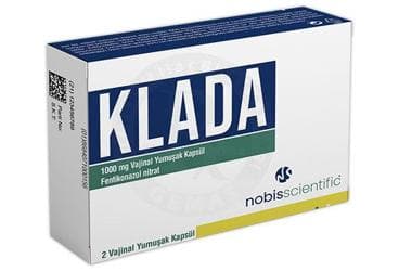 KLADA 1000 MG VAJINAL YUMUSAK 2 KAPSUL (2 KAPSUL) İlaç Görseli