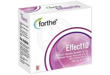 FORTHE EFFECT10 KONDROITIN, AKGUNLUK (BOSWELLIA SERRATA), AVOKADO YAPRAGI 1000 mg 30 tablet İlaç Görseli