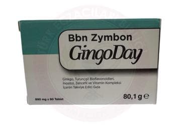 BBN ZYMBON GINGODAY TABLET 90 tablet İlaç Görseli