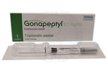 GONAPEPTYL 0,1 MG/ML ENJEKSIYONLUK ÇOZELTI (1 ADET) İlaç Görseli