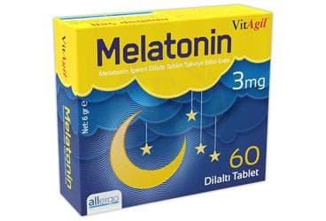 VITAGIL MELATONIN DILALTI TABLET 60 tablet İlaç Görseli