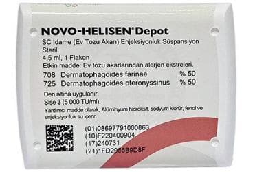 NOVO-HELISEN DEPOT SC IDAME (EV TOZU AKARI)
ENJEKSIYONLUK SUSPANSIYON İlaç Görseli