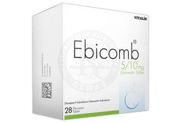 EBICOMB 5 MG / 10 MG 28 EFERVESAN TABLET İlaç Görseli