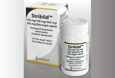 STRIBILD 150 MG/150 MG/200 MG/245MG FILM KAPLI TABLET (30 FILM KAPLI TABLET) İlaç Görseli