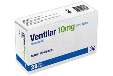 VENTILAR 10 MG 28 FILM TABLET İlaç Görseli