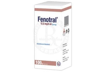 FENOTRAL 12.5 MG/5 ML SURUP, 100 ML İlaç Görseli
