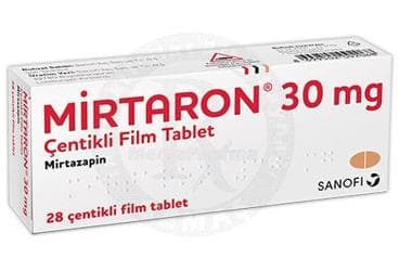 MIRTARON 30 MG 28 FILM TABLET İlaç Görseli