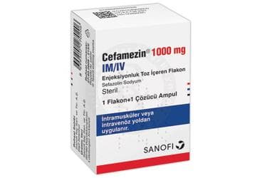 CEFAMEZIN IM/IV 1000 MG 1 FLAKON İlaç Görseli