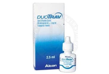 DUOTRAV OFTALMIK SOLUSYON 2,5 ML İlaç Görseli