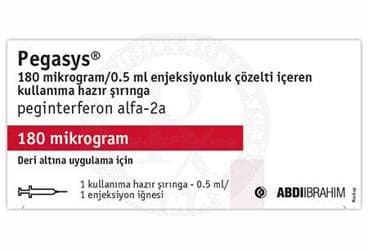 PEGASYS 180 MCG 1 HAZIR SIRINGA İlaç Görseli