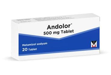 ANDOLOR 500 MG TABLET (20 TABLET) İlaç Görseli
