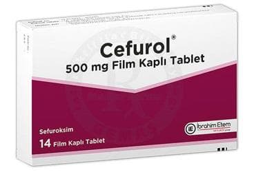 CEFUROL 500 MG FILM KAPLI TABLET İlaç Görseli
