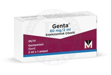 GENTA 80 MG/2 ML ENJEKSIYONLUK COZELTI İlaç Görseli