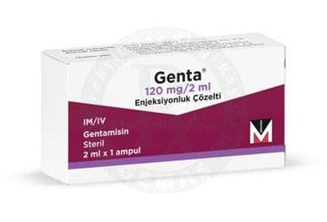 GENTA 120 MG/2 ML ENJEKSIYONLUK COZELTI İlaç Görseli