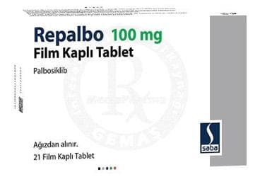 REPALBO 100 MG FILM KAPLI TABLET (21 FILM KAPLI TABLET) İlaç Görseli