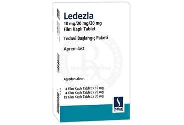 LEDEZLA 10 MG/ 20 MG/ 30 MG FILM KAPLI TABLET TEDAVI BASLANGIC PAKETI İlaç Görseli