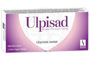ULPISAD 30 MG FILM KAPLI TABLET (1 TABLET) İlaç Görseli