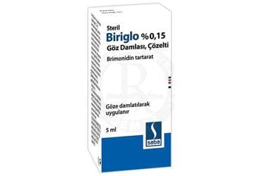 BIRIGLO %0,15 GOZ DAMLASI, COZELTI (5 ML) İlaç Görseli
