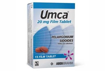 UMCA FILM TABLET 20 mg 15 tablet İlaç Görseli
