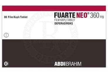 FUARTE NEO 360 MG FILM KAPLI TABLET (30 FILM KAPLI TABLET) İlaç Görseli
