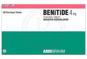 BENITIDE 4 MG FILM KAPLI TABLET (30 ADET) İlaç Görseli