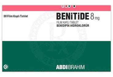 BENITIDE 8 MG FILM KAPLI TABLET (30 ADET) İlaç Görseli