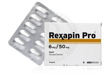 REXAPIN PRO 6 MG/50 MG KAPSUL (30 KAPSUL) İlaç Görseli