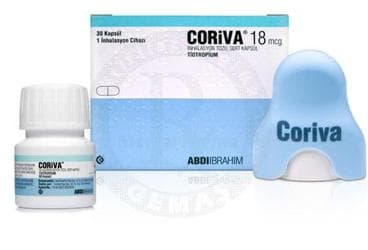 CORIVA 18 MCG INHALASYON TOZU, SERT KAPSUL (30 KAPSUL) İlaç Görseli