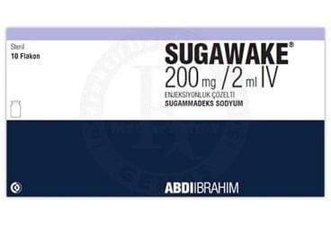 SUGAWAKE 200 MG/2 ML IV ENJEKSIYONLUK COZELTI (10 FLAKON) İlaç Görseli