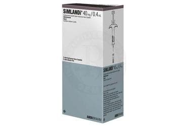 SIMLANDI 40 MG/0.4 ML ENJEKSIYONLUK COZELTI ICEREN KULLANIMA HAZIR ENJEKTOR (2 ENJEKTOR) İlaç Görseli