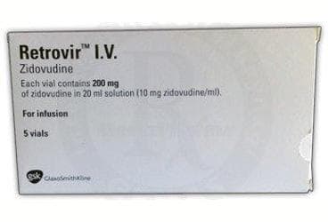 RETROVIR 200 MG/20ML 5 FLAKON İlaç Görseli
